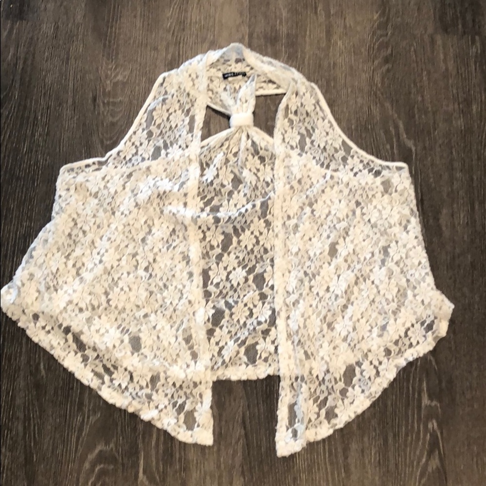 🌻Lace vest